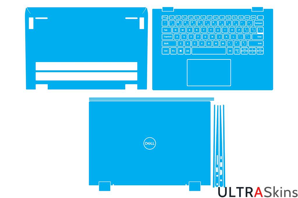 Dell Inspiron 5400 5406 7405 P126G Skin Template