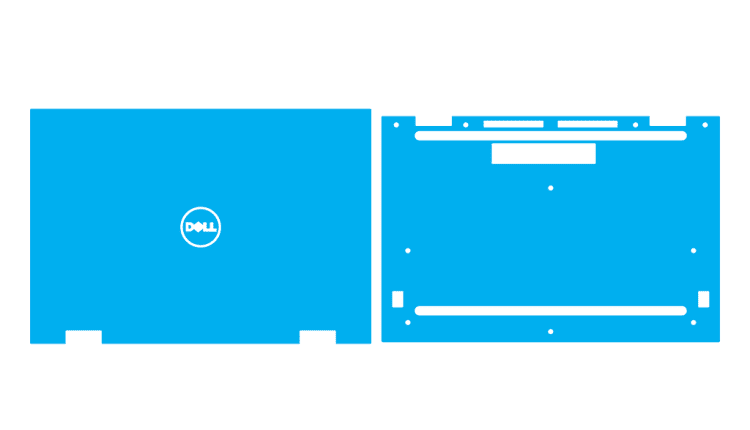 Dell Inspiron 5568 - 5578 - 5579 - 7569 - 7579 P58F Skin Template
