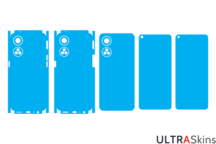 OPPO Reno 8T 4G Skin Template Vector Cut File