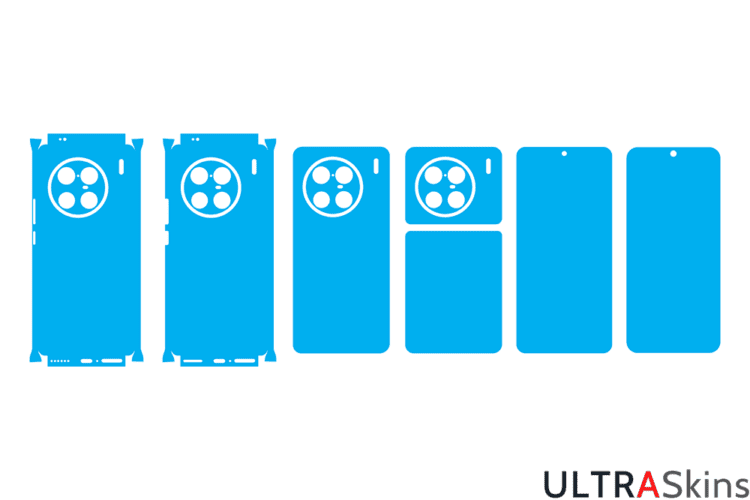 VIVO X90 Pro Plus Skin Template Vector Cut File