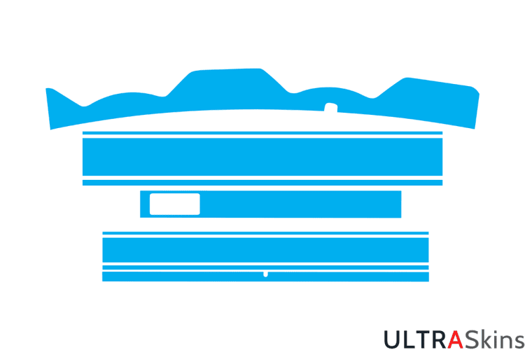 Canon EF 16-35mm F 4 L IS USM Skin Template Vector
