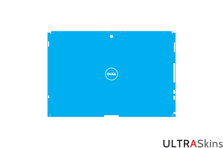 Dell Latitude T02H Skin Template Vector