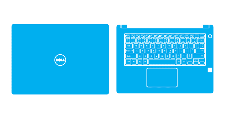 Dell Latitude 3480 - 3488 - P79G - 14 inch Skin Template