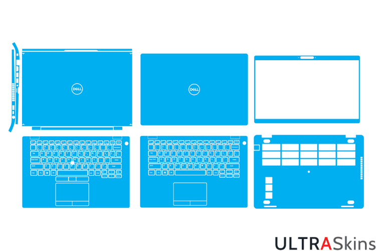 Dell Latitude 5400 - 5401 - 5410 - 5411 P98G Skin Template