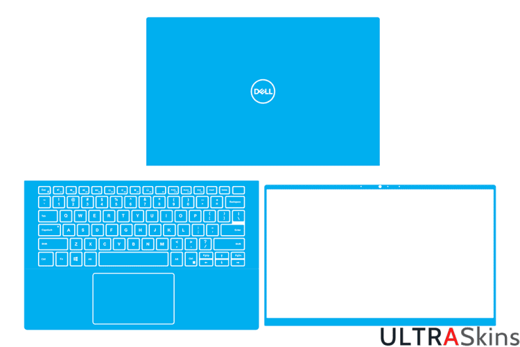 Dell Vostro 5301 - P121G Skin Template Vector