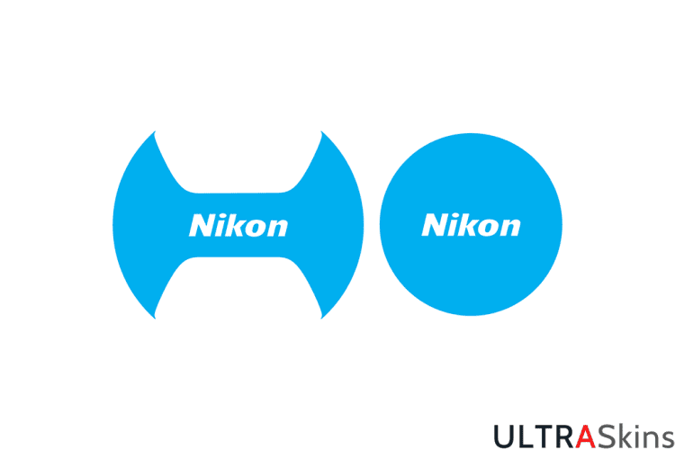 Nikon Body Cap Skin Template Vector