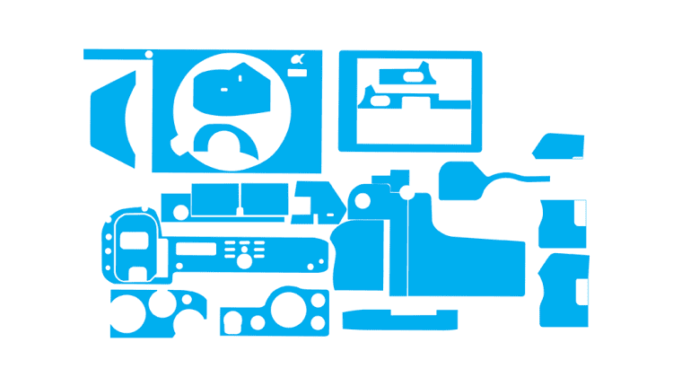 Sony Alpha A7 Skin Template Vector