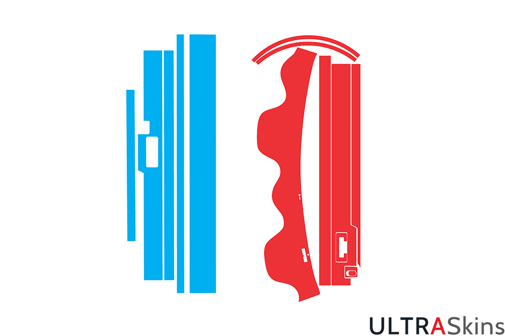 Canon EF 50mm f/1.2L USM Skin Template Vector - ULTRASkins.Net