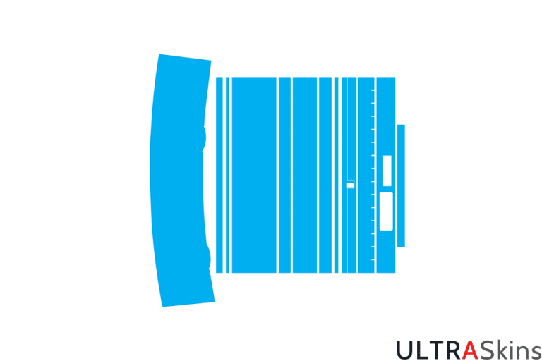 Nikon 200-500mm F 5.6E ED VR Skin Template Vector - ULTRASkins.Net