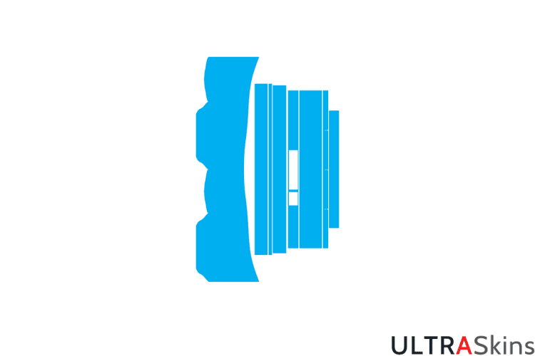 Nikon 24-70mm Skin Template Vector