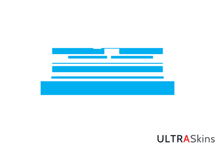 Nikon AF 85mm F 1.4D Skin Template Vector