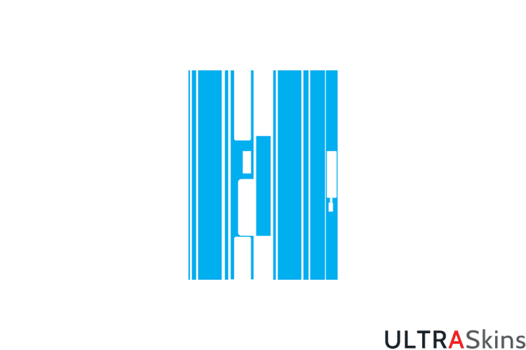 Nikon AF-S 70-200mm f/4G ED VR Nano Skin Template Vector