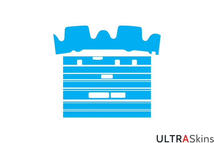 Nikon AF-S 70-200mm f2.8G ED VR Skin Template Vector