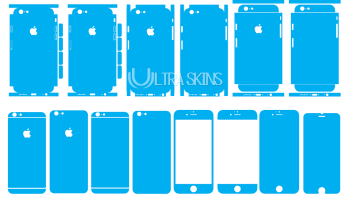 iPhone 12 Skin Template Vector Cut File - ULTRASkins.Net