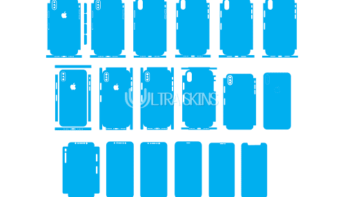 iPhone 8 Skin Template Vector Cut File - ULTRASkins.Net