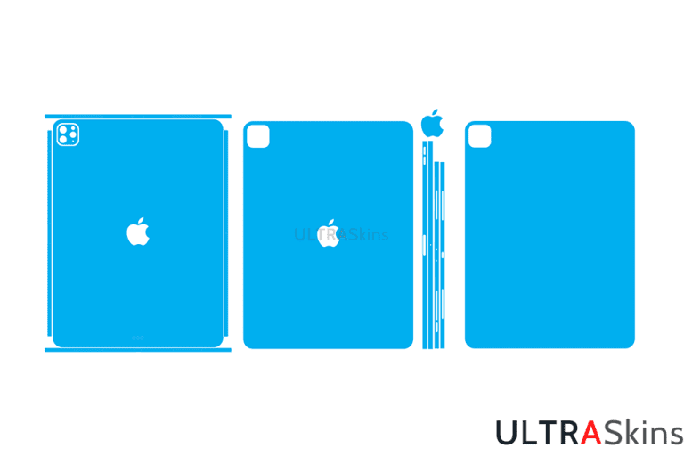 iPad Pro 12.9-inch Gen 4 Skin Template Vector Cut File - ULTRASkins.Net